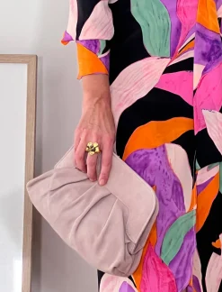 Anillo flor artesanal
