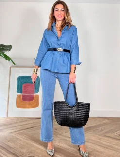 Bolso de piel Mafalda negro