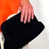 Bolso fruncido ideal negro