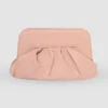 Bolso fruncido ideal nude