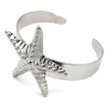 Brazalete marino plateado