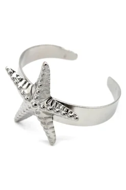 Brazalete marino plateado