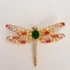 Broche Maravilloso Libélula verde
