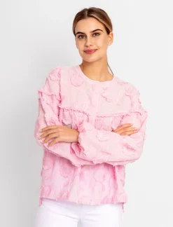 Camisa artesana increíble rosa