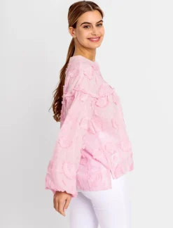 Camisa artesana increíble rosa