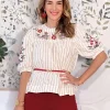 Camisa bordada Pipa