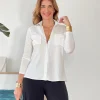 Camisa de Viscosa Blanca – Elegancia y Comodidad Todo el Día