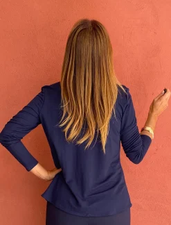Camisa de Viscosa Marino – Elegancia y Confort