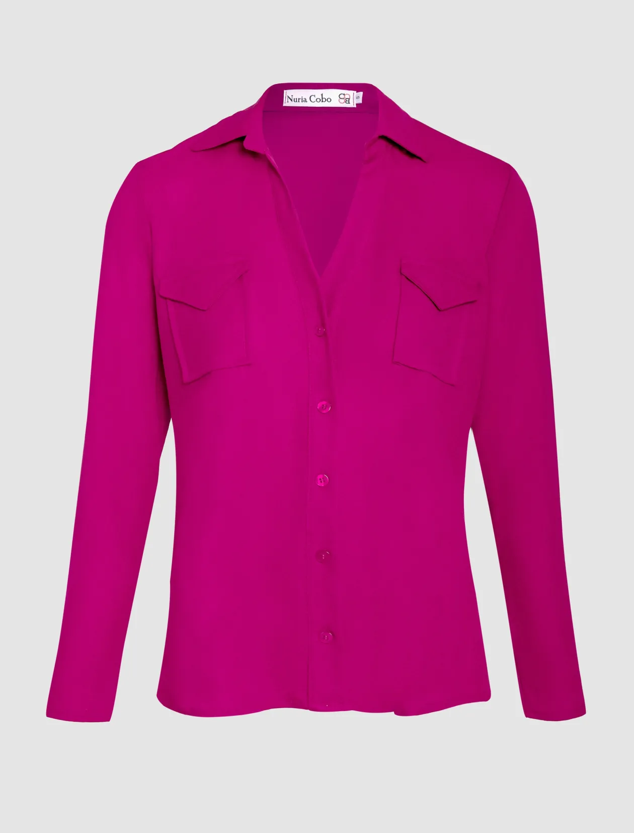 Camisa de viscosa para todo buganvilla