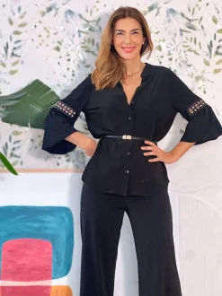 Camisa ideal para todo Negra