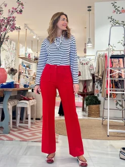 Camiseta Marinera Muy Chic blanca negra