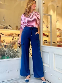 Camiseta marinera muy chic roja