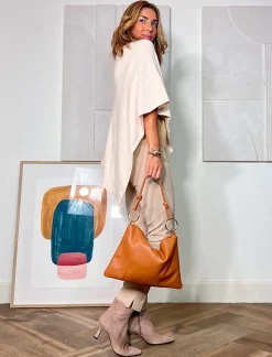 Capa chic deliciosa beige