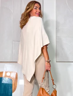 Capa chic deliciosa beige