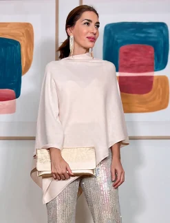 Capa chic deliciosa beige