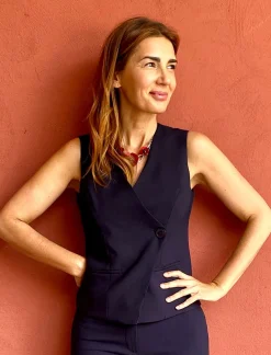 Chaleco Chic marino