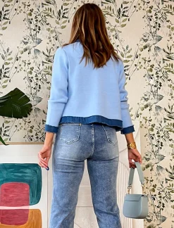 Chaqueta denim blue