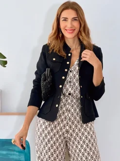 Chaqueta fondo de armario negra