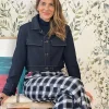 Chaqueta jeans vestida