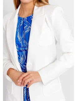 Chaqueta Slim chic blanca