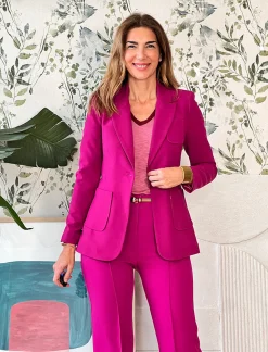 Chaqueta Slim chic buganvilla