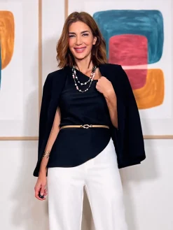 Chaqueta Slim chic negra
