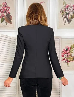Chaqueta Slim chic negra