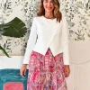 Chaqueta Valerie chic blanca