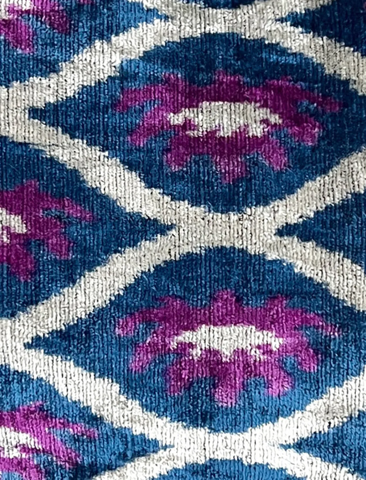 COJIN IKAT AZULES