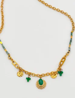 COLLAR BOHO VERDE