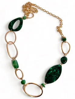 COLLAR ESMERALDA CHIC