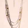 Collar esmeralda tostado