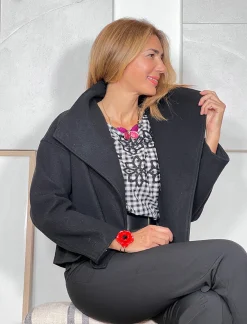 Collar Mariposa chic rojo