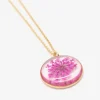 Collar Mini chic rosa