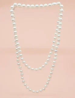 COLLAR PEARLS BLANCAS