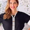 Collar precioso blanco