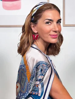 Diadema estampada chic