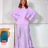 Falda maravillosa lila