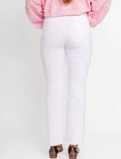 Jeans flare bonito blanco ÚLTIMA XS-M-L