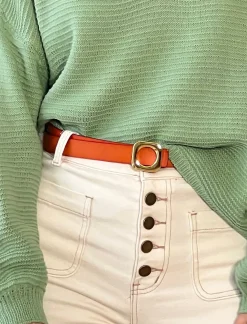 Jeans más bolsillos crema