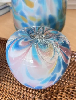 MANZANA CRISTAL AZUL
