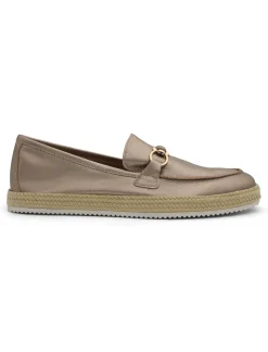 Mocasin soft metalizado