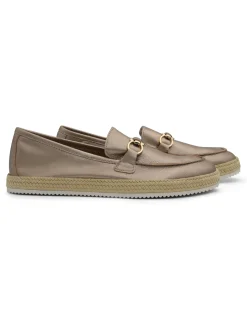 Mocasin soft metalizado