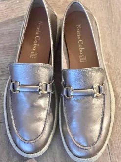 Mocasin soft metalizado