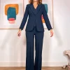 Pantalón ideal de bolsillos marino