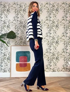 Pantalón ideal de bolsillos marino