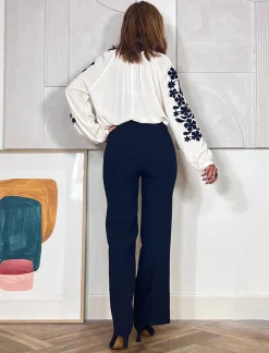 Pantalón ideal de bolsillos marino