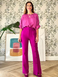 Pantalón más que ideal buganvilla