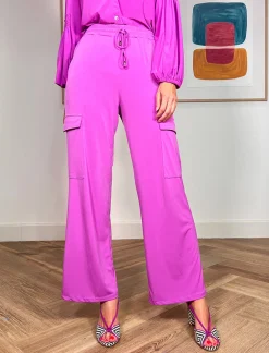 PANTALON CARGO PERFECTO ROSA