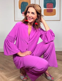 PANTALON CARGO PERFECTO ROSA